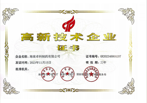 高新技術(shù)企業(yè)